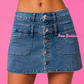 Gonna Denim Button