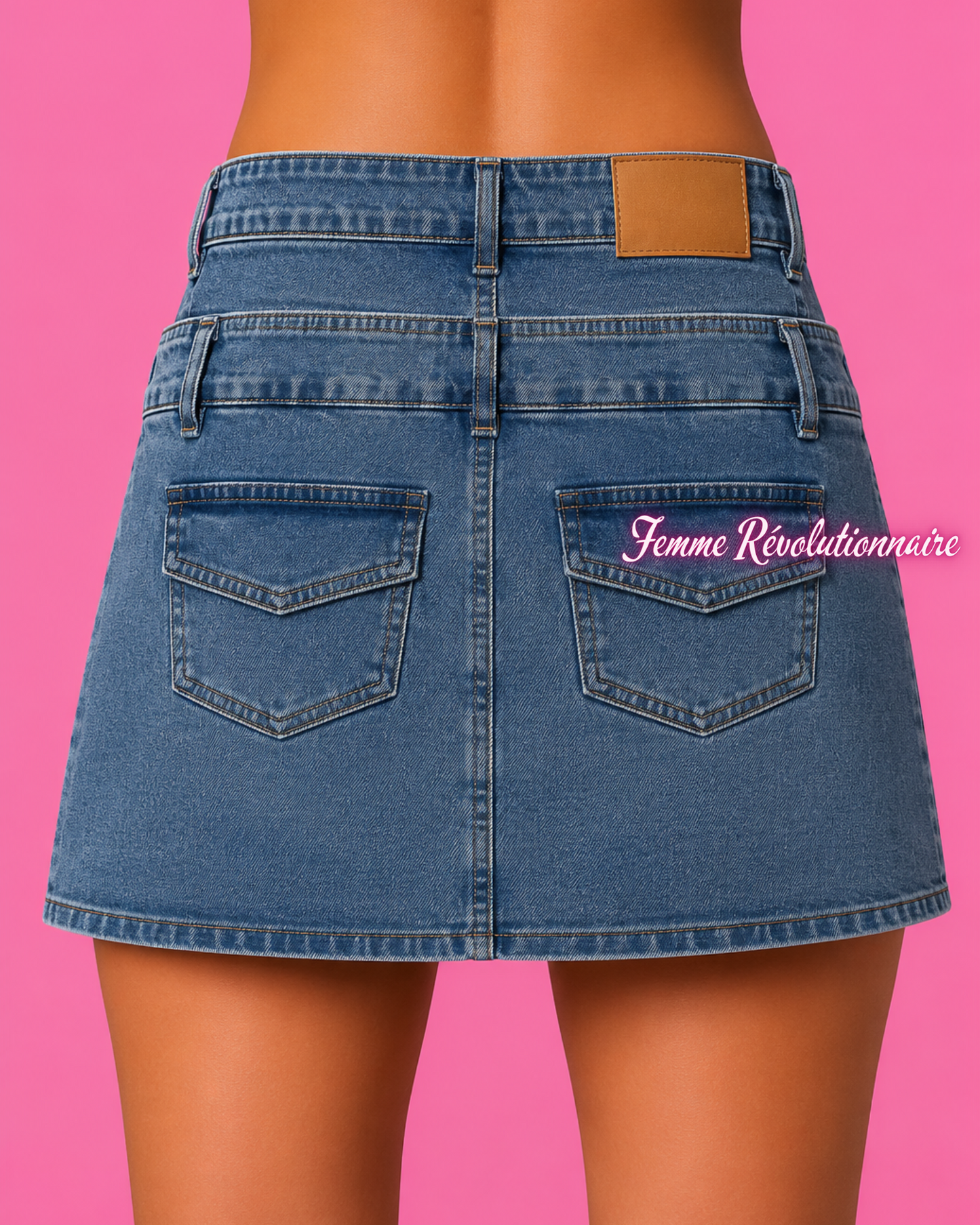Gonna Denim Button